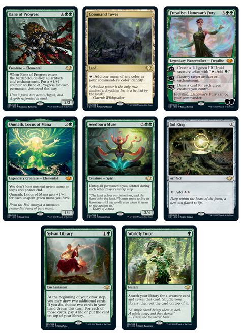 Commander Collection: Green Packaging and .